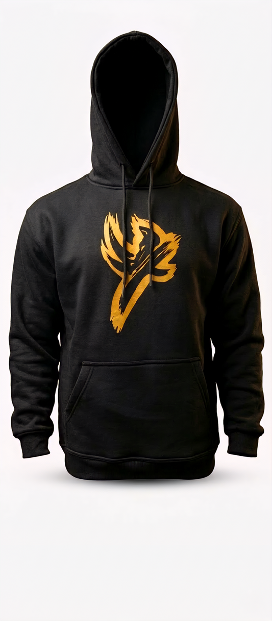 Black Sports One Weight Seven Hoodie