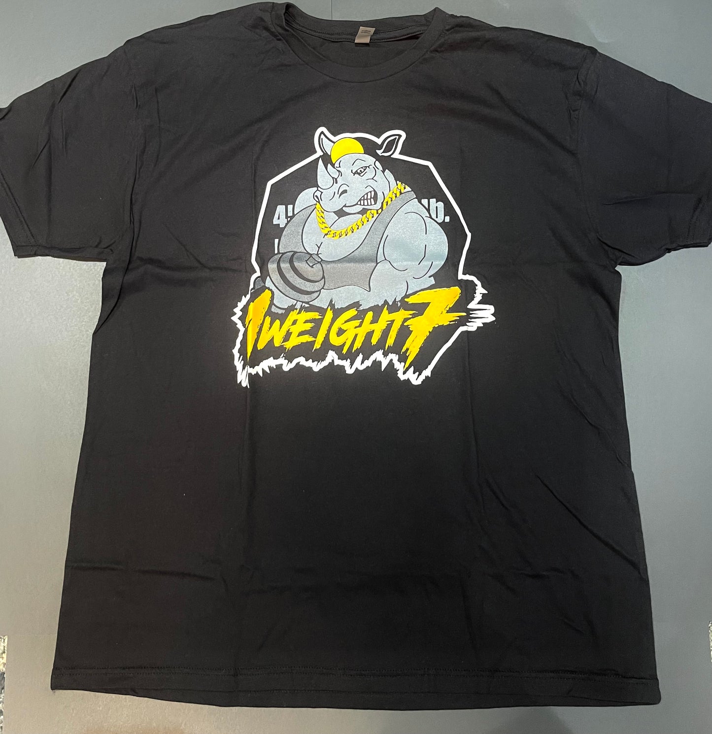 1Weight7 - Black Shirt