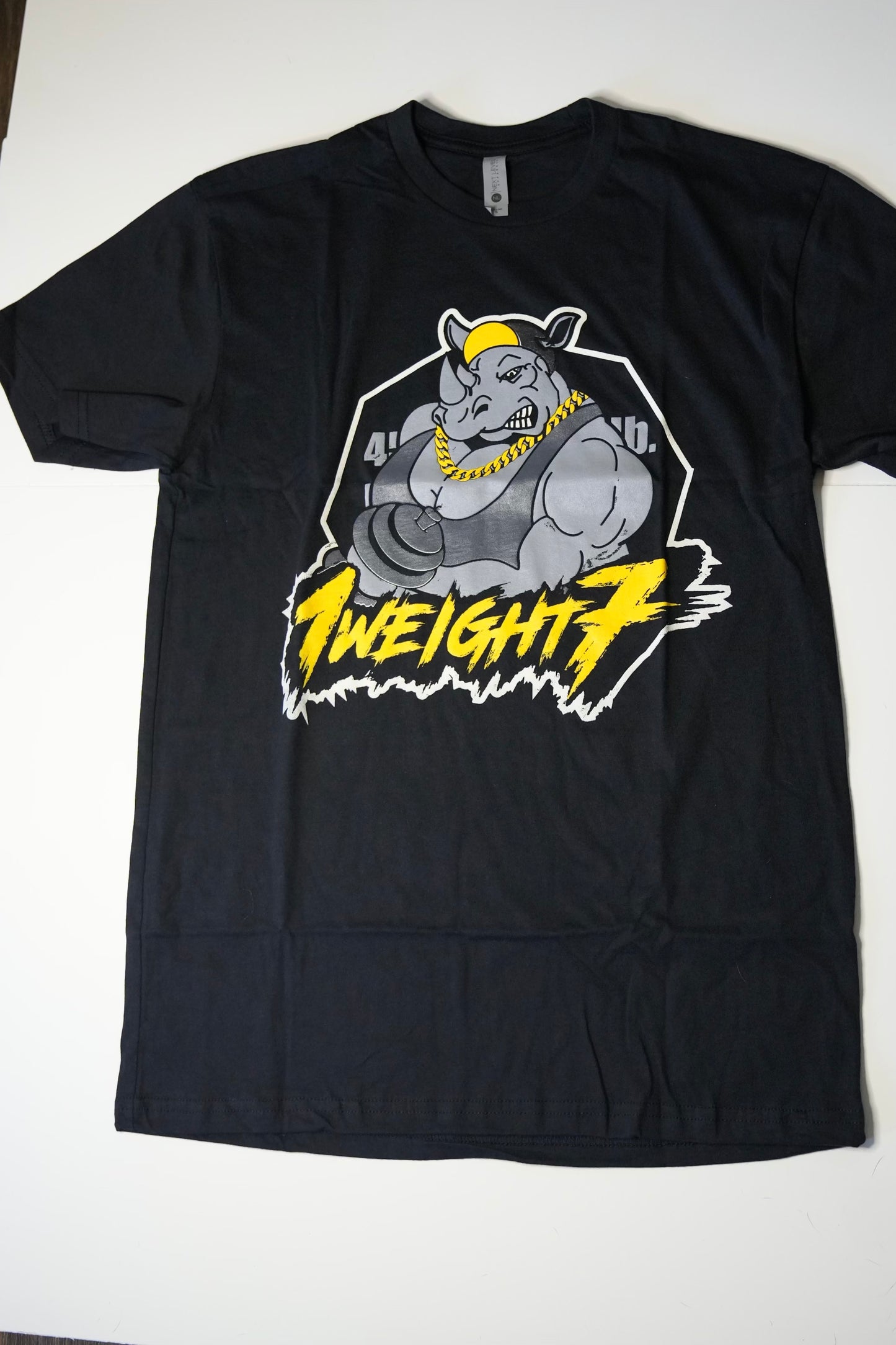 1Weight7 - Black Shirt