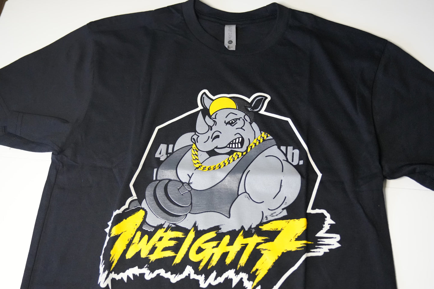 1Weight7 - Black Shirt